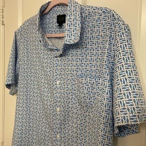 Button down, collared shirt